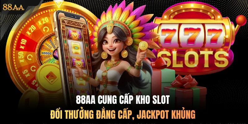 88AA cung cấp kho slot đổi thưởng đẳng cấp, Jackpot khủng
