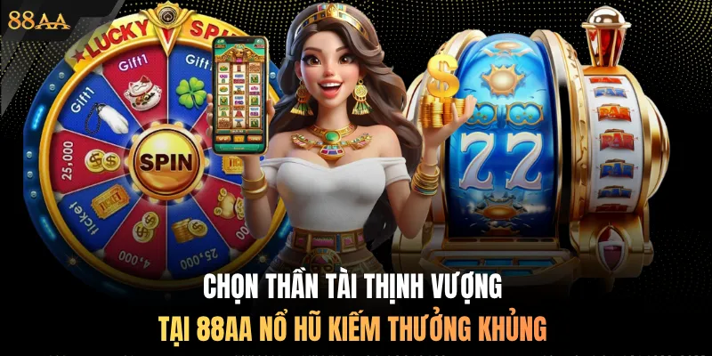 Chọn Thần Tài Thịnh Vượng tại 88AA nổ hũ kiếm thưởng khủng